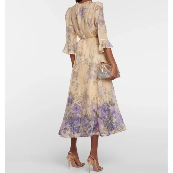 Zimmermann Floral Midi Dress - Picture 2 of 13